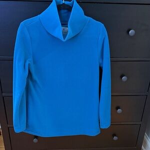 Blue Cowl Neck Sweater Dudley Stephen’s